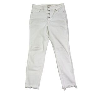 Madewell Jeans High Rise Skinny Crop Jeans